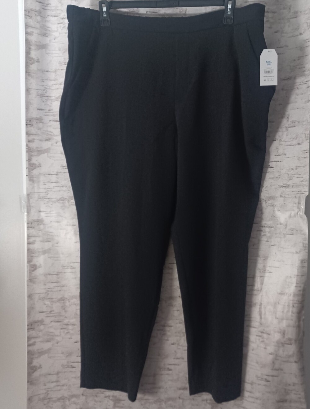 Time And Tru Blk Tappered Dress Pants Sz XXXL 22